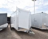 LTF 6'x12' Aluminum Enclosed Cargo Trailer Photo Thumbnail 1