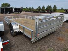 H&H 82x14 Aluminum Utility Trailer Photo Thumbnail 3