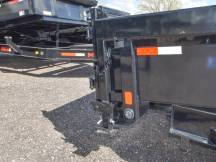 DL 83"x16' 14K w/Telescopic Hoist & 24" Sides Dump Trailer Photo Thumbnail 5