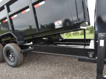 DG 83"x14' 14K Low-Pro w/48" Sides Gooseneck Dump Trailer Photo Thumbnail 5