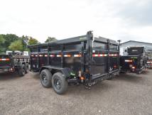 83"X14' w/48" Sides Dump Trailer Photo Thumbnail 2