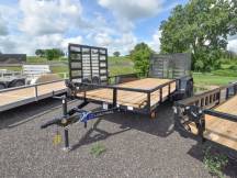 83"x16' ATV/Utility Trailer w/Side Gate Photo Thumbnail 2