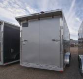 7.5'x19' Drive In/Out Snowmobile/UTV Enclosed Trailer Photo Thumbnail 3