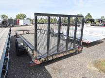 Big Tex 77"x12' Utility Trailer Photo Thumbnail 3