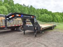 102"x27+5' Dove 24k Low-Pro Gooseneck Equipment Trailer Photo Thumbnail 1
