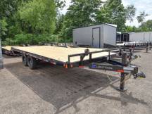 102"x20' Deckover Equipment Trailer Photo Thumbnail 1