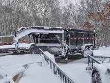 83"x14' w/48" Sides Gooseneck Dump Trailer Photo Thumbnail 2