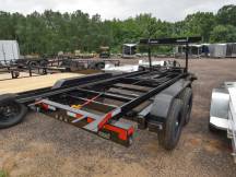 ROX 83"x14' 14K Roll-Off Trailer w/1 4' Bin Photo Thumbnail 2