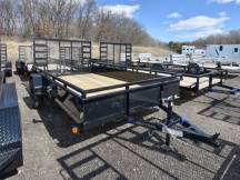 LT 83"x12' w/Solid Sides Utility Trailer Photo Thumbnail 1