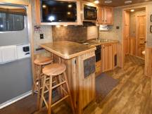 2018 Lakota Charger 8415 w/Slide Living Quarters Horse Trailer Photo Thumbnail 2