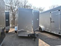 ULAFT 7'x12' w/Brake Enclosed Cargo Trailer Photo Thumbnail 1