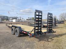83"x18+2' Dove 14K Equipment Trailer Photo Thumbnail 2