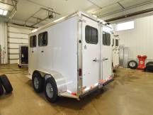 Rustler 2 Horse Slant Aluminum Horse Trailer Photo Thumbnail 2