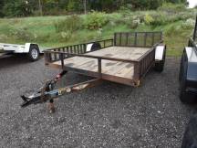 H & H 82"x12' Utility Trailer Photo Thumbnail 3