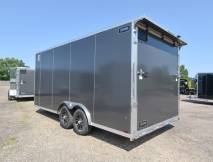 LTFCH 8.5'x18' 10K Aluminum Enclosed Cargo/Carhauler Trailer Photo Thumbnail 3