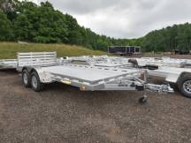 8016 BT 8K Aluminum Utility Trailer Photo Thumbnail 1