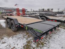83"x19+3' Dove 14K Equipment Trailer Photo Thumbnail 2