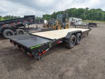 83x21+3' Dove 14K Equipment Trailer w/MAX Ramps Photo Thumbnail 3