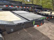 102"x23+3' Dove 21K w/Max Ramps Equipment Trailer Photo Thumbnail 4