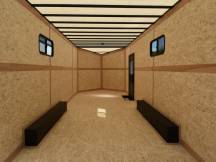 Titan 8.5'x20' 10K Enclosed Cargo/Carhauler Trailer w/Windows Photo Thumbnail 4