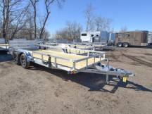 LTA 83"X18' Aluminum Utility Trailer Photo Thumbnail 1
