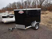 2022 Cargo Mate 4'x6' Enclosed Cargo Trailer Photo Thumbnail 1
