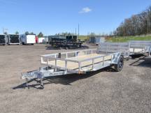 LTA 77"x14' Aluminum Utility Trailer Photo Thumbnail 1
