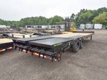 102"x19+5' Dove Deckover Equipment Trailer Photo Thumbnail 2
