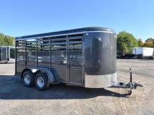 500 ES 6'X16' Bumper Pull Livestock Trailer Photo Thumbnail 1