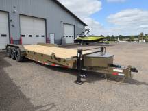 83"x21+3' Dove 21K Equipment Trailer Photo Thumbnail 1
