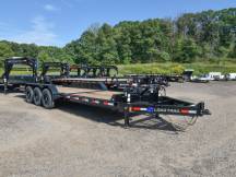 TH 83"x16'+8' Stationary 21K Gravity Tilt Equipment Trailer Photo Thumbnail 1