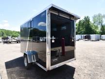 LTF 6'x12' Aluminum Enclosed Cargo Trailer w/Windows Photo Thumbnail 2