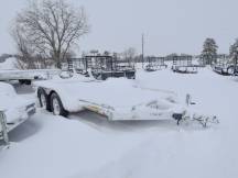 7814 TA BT Aluminum Utility Trailer Photo Thumbnail 1