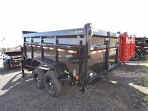 DG 83"x14' Low-Pro w/48" Sides Gooseneck Dump Trailer Photo Thumbnail 3