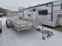 2020 Aluma 7816 ESA Aluminum Tandem Axle Utility Trailer Photo Thumbnail 1