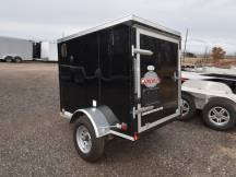 2022 Cargo Mate 4'x6' Enclosed Cargo Trailer Photo Thumbnail 3