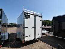 ULAFT 6'x12' Enclosed Cargo Trailer w/Ladder Racks Photo Thumbnail 3