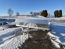 8612 Tilt w/13" Tires & Rock Guard Snowmobile Trailer Photo Thumbnail 2