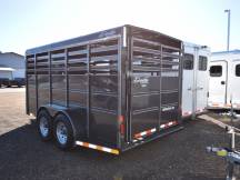 500 ES 6'8"X16' Stock Trailer Photo Thumbnail 3