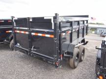 83"x14' w/48" Sides & Telescopic Dump Trailer Photo Thumbnail 2