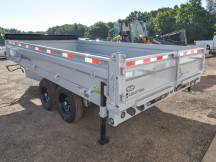DZ 96X16 14K w/Fold Down Sides Deckover Dump Trailer Photo Thumbnail 4