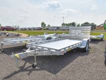 7815 4K Aluminum Utility Trailer***DISCOUNTED FOR STAINED DECK Photo Thumbnail 2
