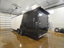 7.5'x29' (24'+5' V) Snowmobile/UTV Enclosed Trailer Photo Thumbnail 3