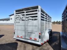 500 ES 6'8"X16' Stock Trailer Photo Thumbnail 2