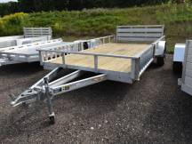 H&H 82x14 Aluminum Utility Trailer Photo Thumbnail 2