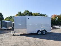 7.5'x19' Drive In/Out Snowmobile/UTV Trailer Photo Thumbnail 5
