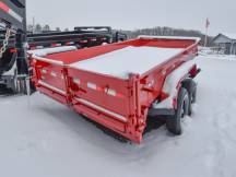 83"x14' w/18" Sides Dump Trailer Photo Thumbnail 2