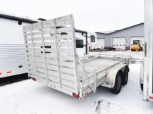2020 Aluma 7816 ESA Aluminum Tandem Axle Utility Trailer Photo Thumbnail 3