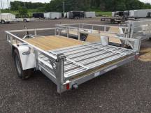 82"x12' Aluminum Utility Trailer w/HD Package Photo Thumbnail 3