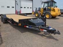 83"x22' 14K Power Tilt Equipment Trailer w/Hydraulic Jack Photo Thumbnail 1